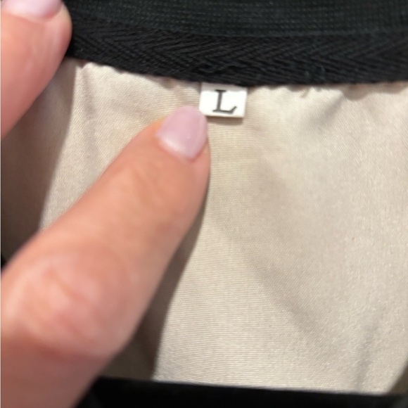 SHEIN Men’s button down casual flat collar cream shirt size L - Picture 3 of 4